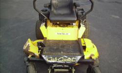 I have a nice running 2007 cub cadet zero turn riding mower only has 239 hours on it.Runs and cuts great just did oil change and have 3 brand new blades still in the pack that goes with it.May take some guns in on trade.ask for tommy 270-547-8783