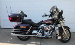 2007 Harley-Davidson Electra Glide Classic
Year: 2007
Model: FLHTC Electra Glide Classic
Mileage: 43,816
Color: Black Cherry (Maroon)
Accessories:
-Screamin' Eagle Stage 2 Kit - previous owner had installed by Harley Davidson Cool Springs (TN)
-6 Speed