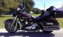 I currently have a 2007 Harley Davidson Electra Glide Classic
( FLHTC )
This bike is a super clean and well maintained one owner with only 21,674 miles on the odometer.
The motor is 96" ( 1584cc ), 6 speed transmission, belt drive, this bike has an