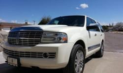Up for sale is my 2007 Lincoln Navigator. This is the Ultimate Edition and comes with everything possible that Lincoln could have put on it. As you can see it has many features and functions. Has a unique "Key Finder" system where you press a button on