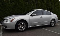 2007 Nissan Maxima SE Limited Edition with 85K miles! Comes fully loaded with sunroof, auxiliary ports, foot well lights, sunroof/moonroof, navigation, MP3 Player, bluetooth capability, power locks and windows, and platinum wheels!