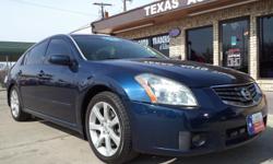 Miles: 74,098
Year: 2007
Make: Nissan
Model: Maxima
Title: Clean
CAR FAX Guaranteed!
Features:
Push button start, steering wheel mounted controls, dual climate controls, AM/FM/CD/Aux, rear defrost, cruise control, moon roof, trunk net, child safety locks,