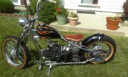 I HAVE A AWESOME OL' SCHOOL HARD KNOCK BOBBER CHOPPER FOR SALE.. ITS AWESOME ,BLACK WITH FLAMES CHROME FRAME, VERY LOW MILES ,SUICIDE SHIFT,,MUST SALE 2,000 PLEASE CALL IF SERIOUS 812-841-6595