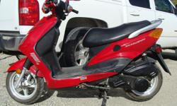 2007 Red&nbsp; Schwinn Sport LH Scooter 150 cc automatic. Only 465 miles. Only been driven in subdivison where I live.