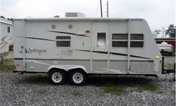 2007 STARCRAFT ANTIGUA XLT 27.5feet L, sleeps 8+, 3Way Fridge, Queen master, double bottom, single top bunk. Full bath, tow pkg. 2/30lb propane tanks. Rarely used, has not even been cooked in. Retractable awning. STOCK PHOTO, $15900. Call 905-983-5449