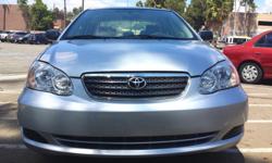 For Sale My 2007 Toyota Corolla Automatic, With 60K Miles, Very Well Kept. Silver with a Sporty Gray Interior. You Can Save a Lot of Money by Purchasing a well maintained Toyota Corolla With a Salvage Title. ask for Joe 323.333.1952