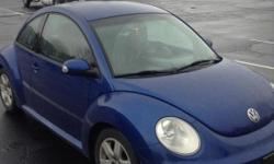 Valpo University international student, now graduate and want to sell my car:
2007 VW New Beetle, 62000mileage, automatic, No accident, no dent, and everything works just well.
It's very clean outside and inside, I love the car but I'm going back to