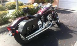 Private seller-one owner Garage kept-like new Loads of extras-rec fuel only used in this bike-all maintenance Up to date-only 5.300 miles-maroon color with design in paint All original equipment -must see this beauty-serious buyers only please-will ship
