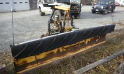 2008--9FT FISHER PLOW/ MINUTE MOUNT 2
FRAME TO FIT 94-2002 DODGE PICK-UP OR WILL SELL PLOW SEPARATE