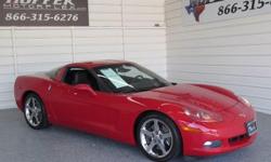 RED HOT T-Top Chevy Corvette with ULTRA-LOW-MILEAGE!! Come see the amazing value we've got to offer! This vehicle is a ONE-OWNER,??100% CARFAX Guaranteed, Non-Smoker vehicle with??11,636miles.??We hand pick vehicles that have been meticulously taken care