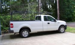 Like new 2008 Ford F-150, only 7,000 + miles. Six cylinder motor, Lumber rack and Bed liner. Great on gas.