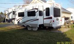 2008 31Ft Montana Mountaineer 5Th Wheel, 2 Slides, Only Used 5 Months, Must Sell Due To Death In Family, Obo, Lots Of Storage In And Out, Rear Living Room. GREAT FOR SNOWBIRDS GOING SOUTH FOR WINTER.
&nbsp;
Original Owner, Smoke & Pet Free.
&nbsp;