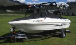 Excellent condition, low hours on engine, always stored in a heated garage. Bimini top Boat cover Bow cover Battery charger - Dual 10 amp Fish finder w/GPS - Max Depth 1000ft (Color screen under 5in) Stereo - AM/FM/CD/Aux Plug-in/Satellite ready w/4