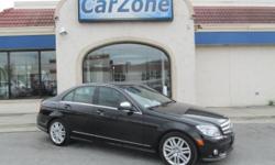 2008 MERCEDES-BENZ C300 4MATIC | All-Wheel Drive | Obsidian Black Metallic with Black Leather Interior | Awarded a 9 out of 10 Safety Rating from U.S.News, the Mercedes C300 received positive points for a ''refined, sporty ride,'' and ''good reliability