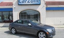 2008 MERCEDES-BENZ C300 4MATIC | All-Wheel Drive | Steel Grey Metallic with Grey Leather Interior | Named a finalist for Motor Trend 2008 Car of the Year, the Mercedes C300 received a 5-Star rating from J.D.Power for manufacturing quality. U.S.News gave