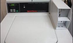 2008 speed queen coin op washer and dryer almost new set $900 including coin box,free delivery,free instalation and six month part warranty.any question please feel free to contact us 888 642 0208