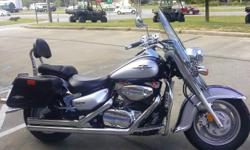 I currently have a 2008 Suzuki Boulevard C90 for sale.
This bike still has suzuki factory warranty until 02-12-2015 !
This Bike is a total creampuff !
It is a one owner with only 1268 original miles, garage kept and the owner always kept stable in the gas