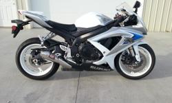 FOR SALE IS A NICE CLEAN 2008 SUZUKI GSX-R 600 MOTORCYCLE. 7223 MILES. THIS BIKE HAS BEEN ADULT OWNED AND HAS BEEN KEPT INSIDE SINCE NEW. THIS BIKE IS JUST LIKE IT CAME FROM FACTORY EXCEPT FOR A YOSHIMURA R-55 PIPE THAT HAS BEEN INSTALLED. HAS BEEN