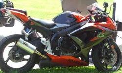 This is a BEAUTIFUL Bike! &nbsp;2008 Suzuki GSX-R750. &nbsp;Comes with matching helmet. &nbsp;20,116 miles on it. &nbsp; &nbsp;Only reason for parting with it is I have a new Harley on the way. &nbsp;Excellent condition. &nbsp;Black and orange. &nbsp;if