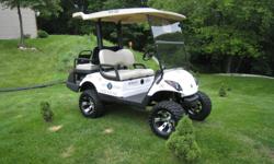 I have a 2008 Yamaha 48 volt cart. I purchased it new june of 08. I modified the following listed below. It's truly a one of a kind. It may have approx 400 miles on it. This cart is exceptionally clean. It has never been off roaded or rained on. No