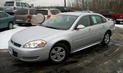 Master Motors of Buffalo
6575 S. Transit Rd.&nbsp;
Lockport, NY 14094
() -
2009 Chevrolet Impala LT is a very sharp sedan that comes with plenty of comfortable options to make this a sedan that you will love driving. With great LOW MILES, this is a one of