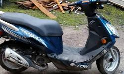 I would like to sell a 2009 E-ton Scooter it has 278 miles, it also&nbsp; road legal. We have a clear title for it. It run great and have no problems just put gas in and go. It will go about 32 miles per hour. You don't have motorcylce indorsement to ride