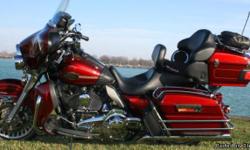 This is your chance to buy my super clean 2009 HD Electra Glide Ultra Classic. This bike has lots of options and chrome....You won't find a cleaner pre owned bike.96 C.I., 6 speed transmission....List of options: Pulsating Headlight, Programmable tail