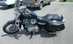 2009 Harley Davidson Sportster 883 Super Cool looking Street Bike This Super sharp well cared for street bike never been down loaded with chrome saddle bags bug shield, black leather seat, good rubber runs and sounds great Priced to Sell $ 6,500.00