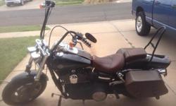 2009 Harley Fat Bob, 15,000 miles. garage kept
Security system and fob, key less start, stage 1 engine re-map, screaming eagle air intake, slip on rush pipes, detachable windshield, safer rear red-light turn signal kit installed, saddle bags and two-peice