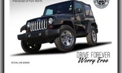Abs, Convertible Soft Top, Bucket Seats, Tires - Front On/Off Road, Stability Control, Power Outlet, Pass-Through Rear Seat, Passenger Air Bag Sensor, Steel Wheels, Four Wheel Drive, Tire Pressure Monitor, Auxiliary Audio Input, Variable Speed