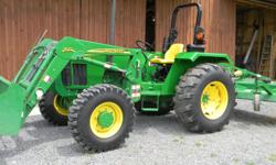 )09 John Deer 5203 tracter & loader. Moving need to sell.No reasonable offer refused. Like new,low hrs.Finishing mower, bushhog, & other equipment available as well.