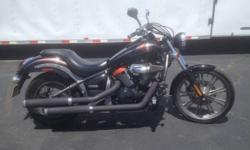 This 2009 Kawasaki Vulcan 900 Custom is in mint condition with only 10192 miles on it! The bike has no evidence that it has ever been tipped over or laid down and the paint and chrome still have that new shine to them. This good looking cruiser is all