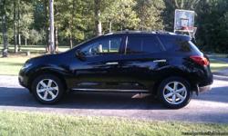 2009 Nissan Murano SL AWD
Black, Leather, Cruise, Tilt & Telescope steering, AWD, bluetooth, rear view camera, luggage rack, tinted glass, 18" wheels, front and back power moon roof, heated seats, power seats.
CVT Transmissioin
21/24 mpg Actual
3.4 L
