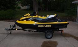 2009 SEADOO RXT IS 255 70 plus miles an hour
49 HOURS AND IN GREAT SHAPE
COME GIVE IT A TRY
WOULD TRADE FOR PONTOON BOAT OR BOAT
TRAILER INCLUDED
255 horsepower supercharged ROTAX engine.
Need more info please email me at:&nbsp; elguarache02@gmail.com