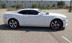 Gorgeous 2010 Camaro 2SS, White exterior, tan and black leather. 18k miles, fully loaded with all options including sunroof. 6.2L V8, automatic. Price is non-negotiable!!!! TEXT ME AT THE PHONE NUMBER PROVIDED.