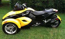2010 Can-Am Spyder RS Trike
Low miles
Can-Am by Hindle Exhaust (sounds great)
Great condition
Needs nothing but a new home
Save $$$ over buying new!!!
Let the pictures speak for themselves
crown33@fireman.net