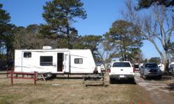This Coachman is a 26 ft. yr. 2010, very much like new, it was only used 3 times and no one has ever smoked in it, has full private master bed room, bunks in the back with full on the bottom and single on the top,futon,full kitchen,micro,stove top,oven,