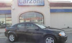 2010 DODGE AVENGER R/T | Brilliant Black Crystal with Black Leather Interior | KBB raves the Avenger 'offers bold, muscle car-like styling combined with a comfortable ride, predictable handling and reasonable fuel economy!' With a premium audio system
