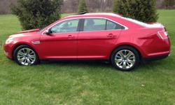2010 ford taurus limited . Red. Leather Fully loaded. Excellent condition. Original owner. 72000 miles.