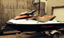 2010 GTX Sea Doo with cover and trailer. One owner, like new, a total of 4 hours. Seats 3 and garage kept.&nbsp;Selling because it was never used, due to working all the time!!! In Webster Springs, WV&nbsp; email