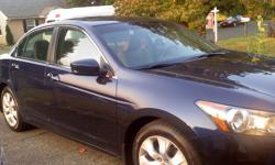 I have a beautiful Honda Accord Dark Blue. Very low miles 25000! I am the orignal owner no pets no smoking excellent condition. Features include heated seats, leather Xm radio available. Sunroof adjustable seat. Call --. I am in vancouver washington.