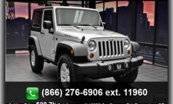 Convertible Soft Top, Cruise Control, Traction Control, Power Steering, Rollover Protection Bars, Four Wheel Drive, Cargo Shade, Passenger Air Bag Sensor, Bucket Seats, Conventional Spare Tire, Tires - Front On/Off Road, Passenger Vanity Mirror, Aluminum