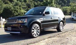 If you have any questions feel free to email: lonlggearon@clubjaguar.com . 2010 LAND ROVER RANGE ROVER SPORT "AUTOBIOGRAPHY". THE "AUTOBIOGRAPHY" EDITION IS THE TOP OF THE LINE OPTION. AN ADDITIONAL 20,000 DOLLARS WHEN NEW. THESE VEHICLES ARE RARE AND