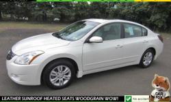 ***LOADED*** This Altima comes equipped with TAN LEATHER INTERIOR, WOODGRAIN TRIM, POWER SUNROOF, POWER DRIVER'S SEAT, HEATED SEATS, DUAL CLIMATE CONTROL, TRACTION CONTROL, SMART KEY, PUSH 2 START, LEATHER WRAPPED STEERING WHEEL, TURN SIGNAL MIRRORS,