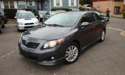 2010 Toyota Corolla , automatic , runs and drives great , S model , low mileage, power windows , power locks , power mirrors , Cd player , alloy wheels , great tires , key less entry with alarm system and much more.
Only 53 K miles !!!!&nbsp;
I am a