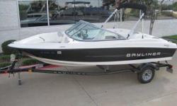 This clean bayliner has been&nbsp;mechanically checked out and is spotless from bow to stern.&nbsp;
Powered with a 3.0 Mercury 135 hp / alpha 1 outdrive, this sport boat will be a bundle of fun for you and the family out on the lakes.&nbsp; Port back to