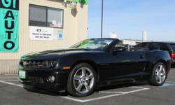 Mileage: 19,984
Stock #: 684
VIN #: 2G1FK3DJ2B9192533
Trans: 6 Speed Automatic
Color: Black
Interior: Black Leather
Vehicle Type: Convertible
State: WA
Drive Train: RWD
Engine: 6.2L V8 OHV 16V
Do you love your new age Muscle Cars and looking for a new