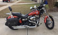 This is a Used 2011 Harley Wide Glide in excellent condition with a lot of extras so you don't even need to buy anything else!
Detachable luggage rack, side plates, backrest pad
Sundowner Seat
Quick Release Smoke Windshield
Slip-On Mufflers
Saddle Bags