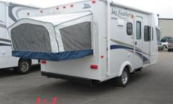 2011 Jayco Jay Feather Sport X17C Travel Trailer Manufacturer Specs:
Length - 17'11''
Sleep - 5 TO 6
Fresh Water (gal) - 28.5
Waste Water (gal) - 22.5
Grey Water (gal) - 30.5
Interior Height - 78''
Unloaded Vehicle Weight (lbs) - 2925
Gross Vehicle Weight