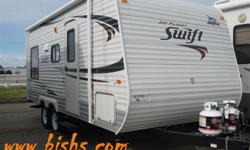 New From Jayco Jay Flight for this year is the Swift.
Has all you need to go camping & its definitely affordable.
Call or email me with questions.
See more Pictures here
See more Jay Flight Swift Trailers